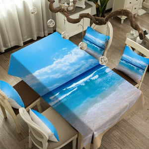 Peace of the Beach Tablecloth - Beddingify