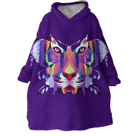 Image of Camouflaged Butterfly SWLF1910 Hoodie Wearable Blanket