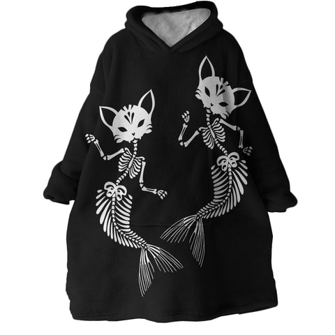 Image of Eerie Catfish SWLF2863 Hoodie Wearable Blanket