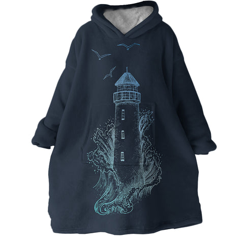 Image of Lighthouse SWLF2393 Hoodie Wearable Blanket