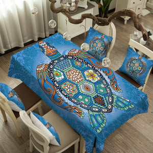 The Turtle Totem Tablecloth - Beddingify