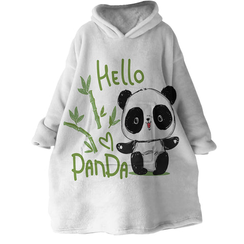 Image of Hello Panda SWLF2383 Hoodie Wearable Blanket