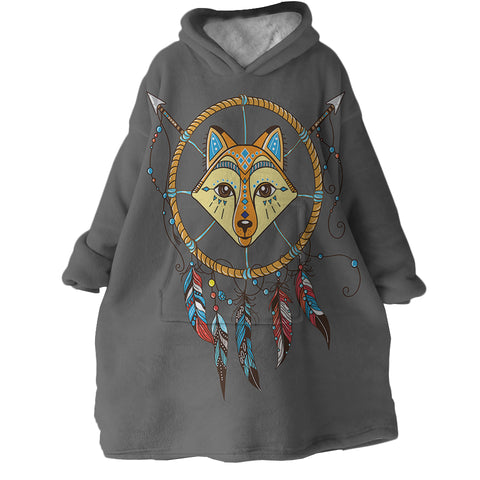 Image of Foxy Dream Catcher SWLF2377 Hoodie Wearable Blanket