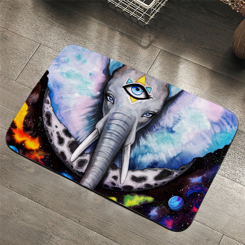 Image of Holy Elephant Door Mat