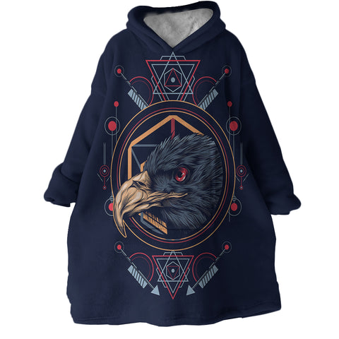 Image of Crow SWLF2993 Hoodie Wearable Blanket