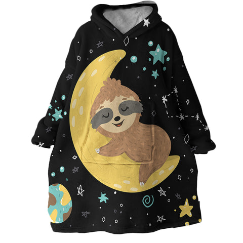 Image of Luna Sloth SWLF1628 Hoodie Wearable Blanket