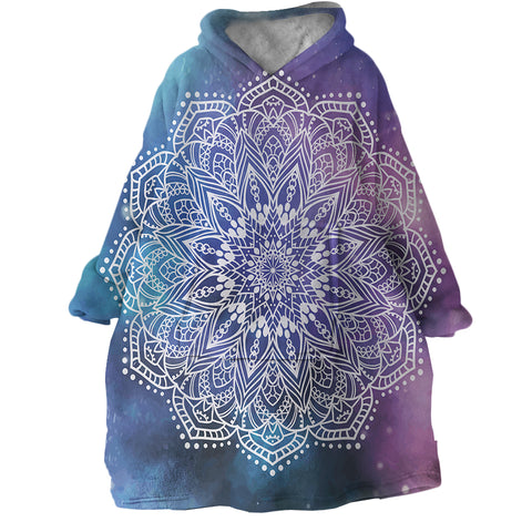 Image of Mandala SWLF0078 Hoodie Wearable Blanket