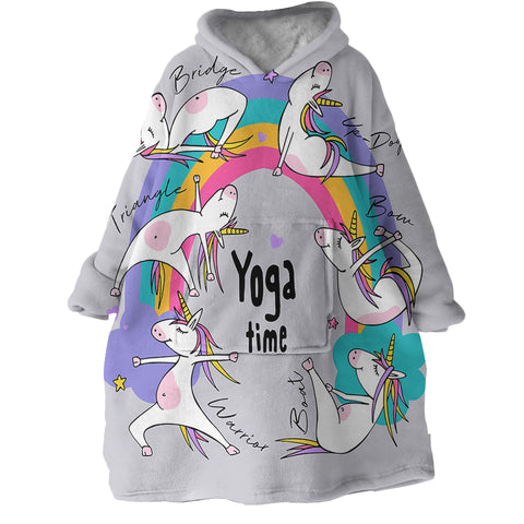 Image of Yoga Time SWLF0771 Hoodie Wearable Blanket