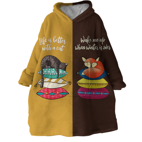 Image of Snooze Mood SWLF2399 Hoodie Wearable Blanket