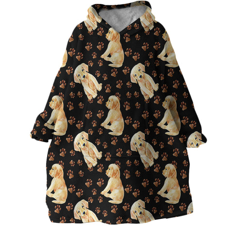 Image of Golden Puppies SWLF2392 Hoodie Wearable Blanket