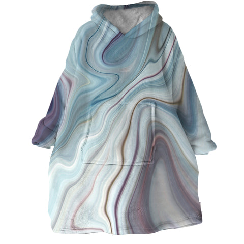 Image of Pearly Stream SWLF0002 Hoodie Wearable Blanket
