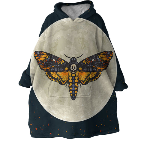 Image of Luna Moth SWLF2703 Hoodie Wearable Blanket