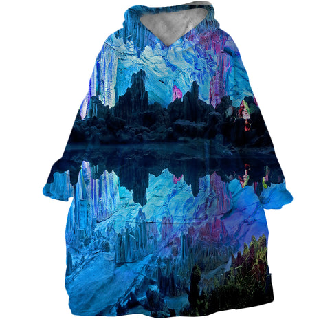 Image of Glacier SWLF0823 Hoodie Wearable Blanket