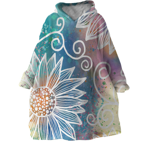 Image of Sunflower SWLF2388 Hoodie Wearable Blanket