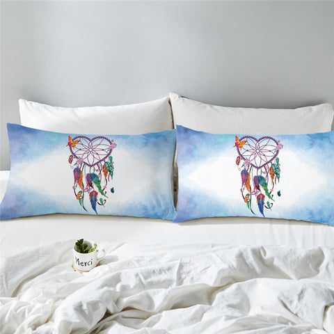 Image of Love Dream Catcher Sky Pillowcase
