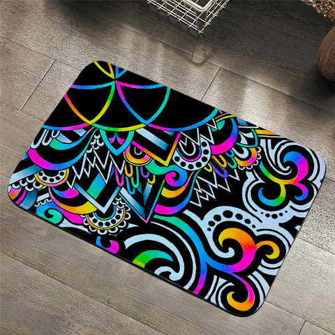Image of Hypno Style Patterns Door Mat
