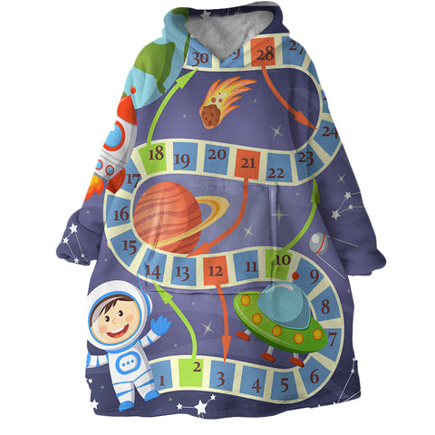 Image of Space Game SWLF1710 Hoodie Wearable Blanket