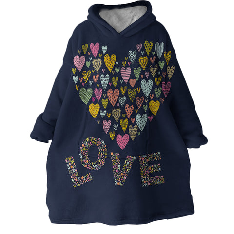 Image of Love SWLF2181 Hoodie Wearable Blanket