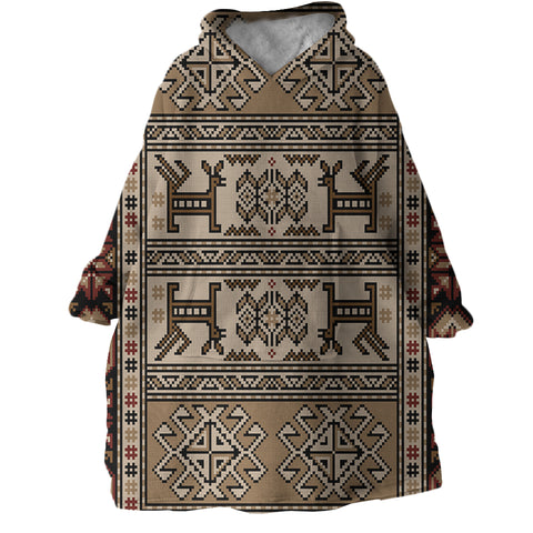 Image of Rug Patterns SWLF2855 Hoodie Wearable Blanket