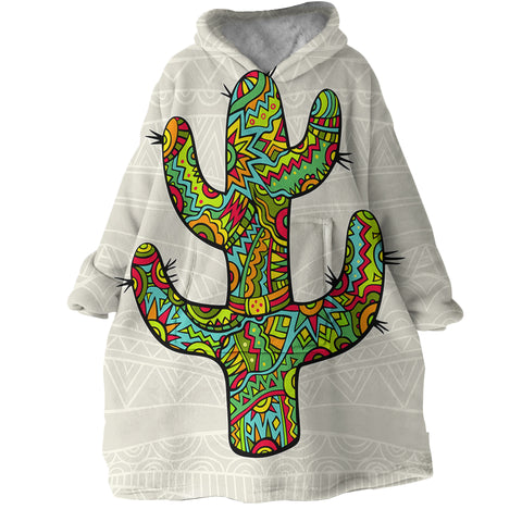 Image of Cactus SWLF1890 Hoodie Wearable Blanket