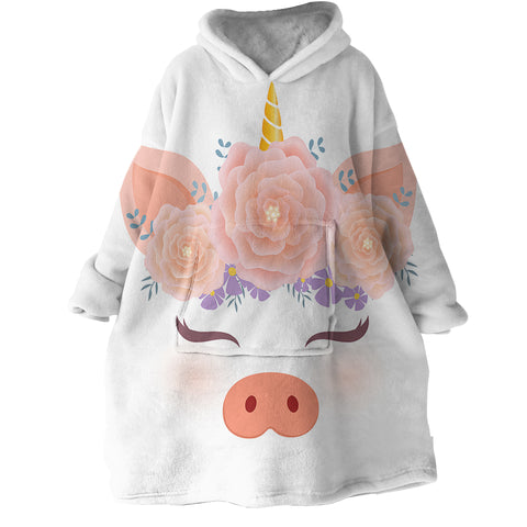 Image of Magical Piggy SWLF0073 Hoodie Wearable Blanket