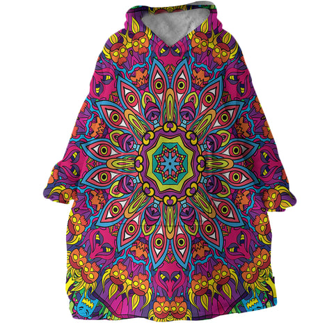 Image of Trippy Patterns SWLF1203 Hoodie Wearable Blanket