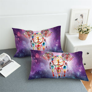 Angellic Dream Catcher Galaxy Pillowcase
