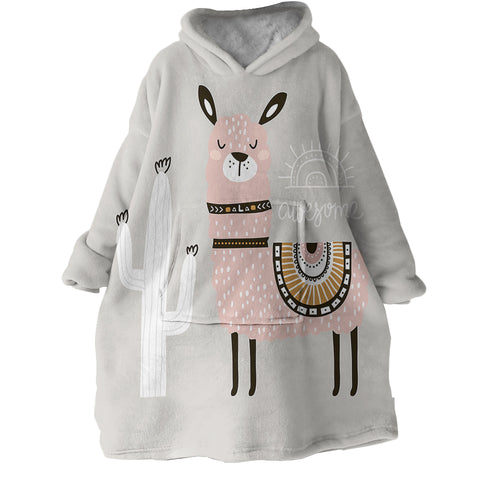 Image of Awesome Llama SWLF1904 Hoodie Wearable Blanket