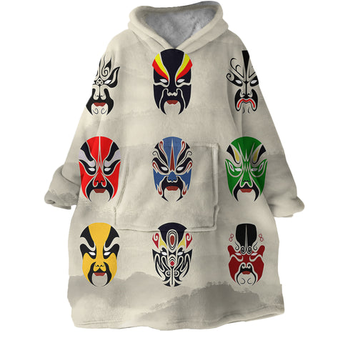 Image of Masks SWLF1189 Hoodie Wearable Blanket