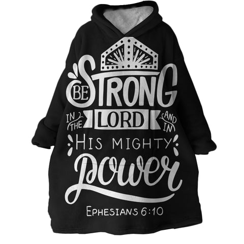 Image of Bible Quote SWLF2866 Hoodie Wearable Blanket