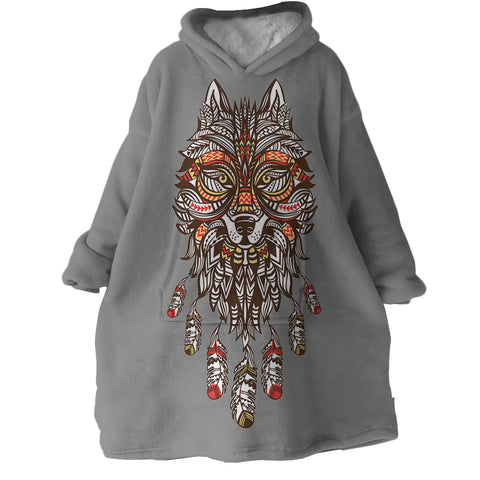 Image of Wolf Chief SWLF3006 Hoodie Wearable Blanket