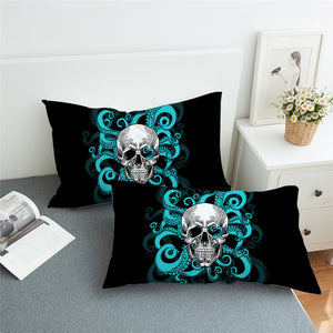 Skull On Tentacles Pillowcase