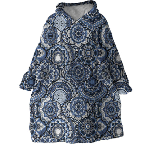 Image of Floor Tiles SWLF2238 Hoodie Wearable Blanket