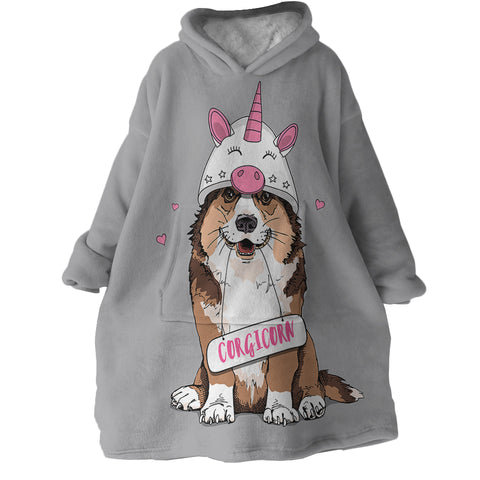 Image of Corgicorn SWLF2522 Hoodie Wearable Blanket