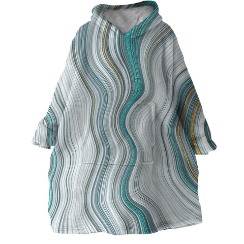 Image of Pearly Stream SWLF2491 Hoodie Wearable Blanket