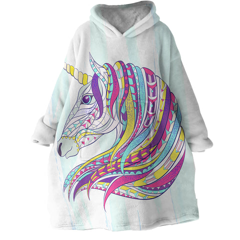 Image of Unicorn SWLF0506 Hoodie Wearable Blanket