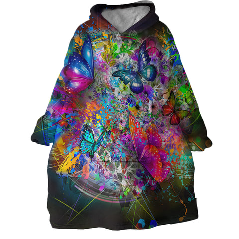 Image of Trippy Vision SWLF1646 Hoodie Wearable Blanket