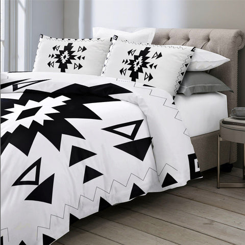 Image of Aztec Simple Designs Bedding Set - Beddingify