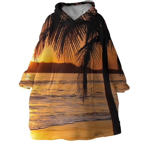 Image of Sunset SWLF1291 Hoodie Wearable Blanket