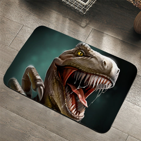 Image of 3D T-Rex Door Mat