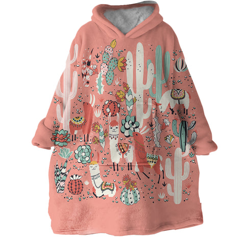 Image of Summer Dessert SWLF0521 Hoodie Wearable Blanket