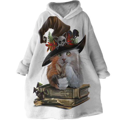 Image of Sorcerer Cat SWLF2434 Hoodie Wearable Blanket