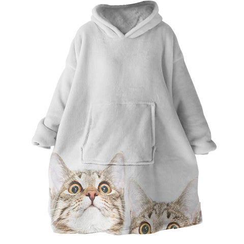 Image of Curious Cats SWLF1502 Hoodie Wearable Blanket