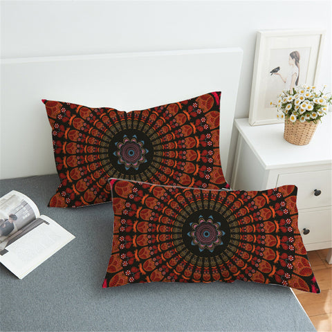 Image of Earthly Mandala Pillowcase