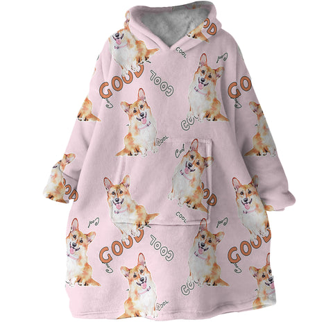 Image of Good Corgi SWLF1659 Hoodie Wearable Blanket