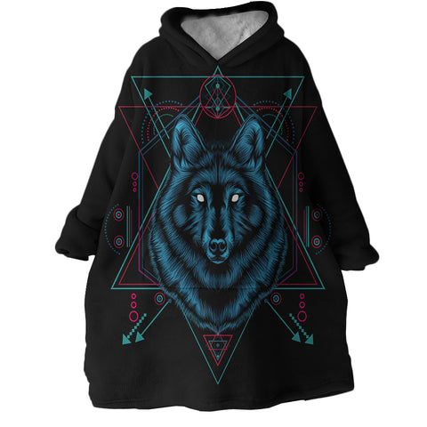 Image of Alpha Wolf SWLF2983 Hoodie Wearable Blanket