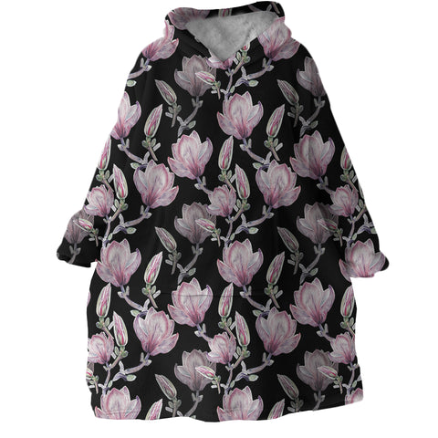 Image of Cherry Blossom SWLF2233 Hoodie Wearable Blanket