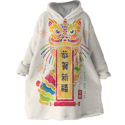 Image of Lucky Kirin SWLF1196 Hoodie Wearable Blanket