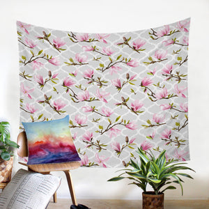 Flower Wallpaper SW2062 Tapestry