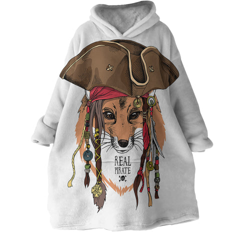 Image of Real Pirate Fox SWLF2702 Hoodie Wearable Blanket